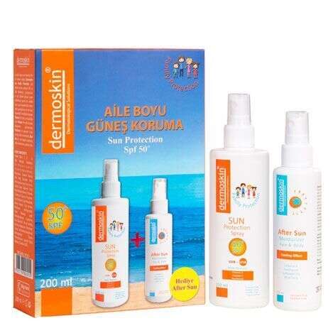 Dermoskin Aile Boyu Güneş Koruyucu SET - Dermoskin