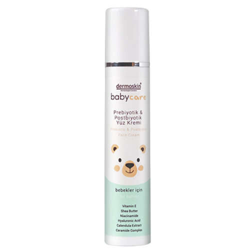 Dermoskin BabyCare Prebiyotik ve Postbiyotik Yüz Kremi 50 ml - Dermoskin