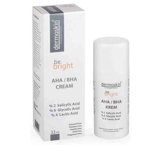 Dermoskin Be Bright AHA - BHA Krem 33 ml - Dermoskin