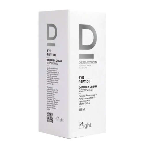 Dermoskin Be Bright Göz Çevresi Peptit Kompleks Krem 15 ml - Dermoskin