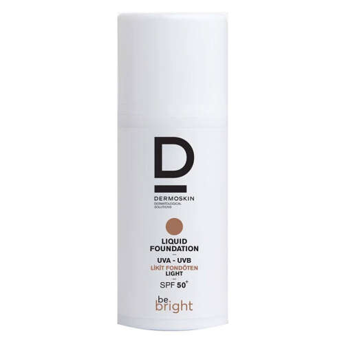 Dermoskin Be Bright SPF50+ Likit Fondöten 33ml - Light - Dermoskin