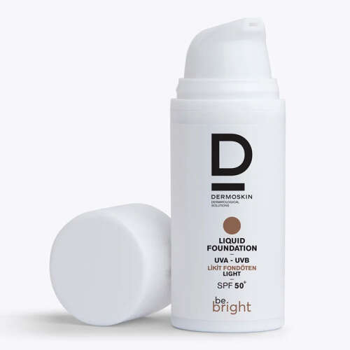Dermoskin Be Bright SPF50+ Likit Fondöten 33ml - Light - 2