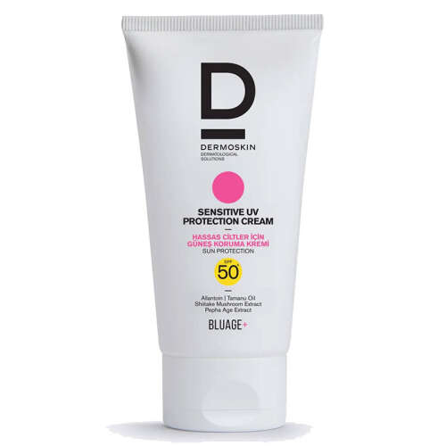 Dermoskin Bluage+ SPF50+ Hassas Ciltler İçin Güneş Kremi 50 ml - Dermoskin