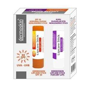 Dermoskin Lipcare Stick - Lipcare Stick Spf 30 Kofre - Dermoskin