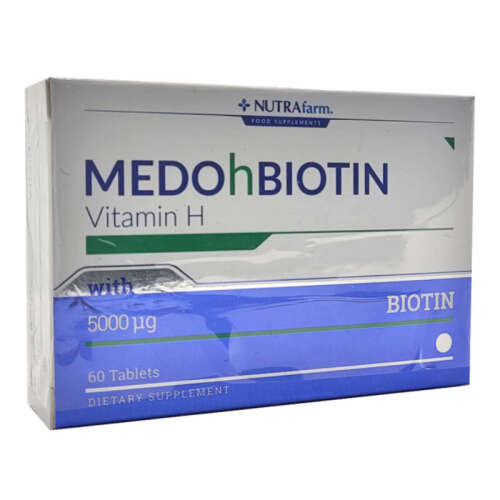 Dermoskin Medohbiotin Tablet 5 Mg 60 Tablet - Dermoskin