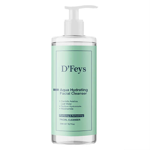 DFeys Aqua Hydrating Facial Cleanser 200 ml - DFeys