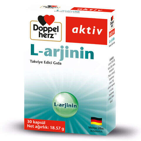 Doppel Herz Aktiv L Arjinin 30 Kapsül - 1