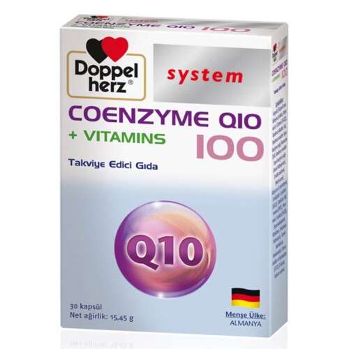 Doppel Herz System Koenzim Q10 ve Multivitamin 30 Kapsül - 1
