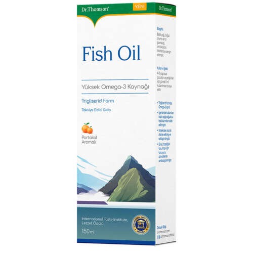 Dr.Thomson Yüksek Omega-3 Fish Oil 150 ml - 1