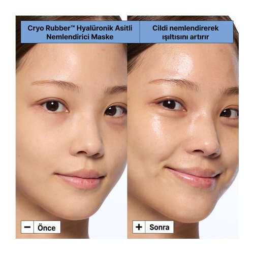 Dr.Jart+ Cryo Rubber Hyaluronik Asitli Nemlendirici Yüz Maskesi 4g + 40 g - 6