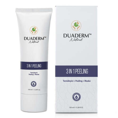Duaderm 3in1 Cilt Temizleyici Peeling Maske 100 ml - Duaderm