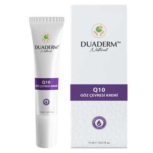 Duaderm Kırışıklık Karşıtı ve Nemlendirici Q10 Göz Çevresi Kremi 15 ml - Duaderm