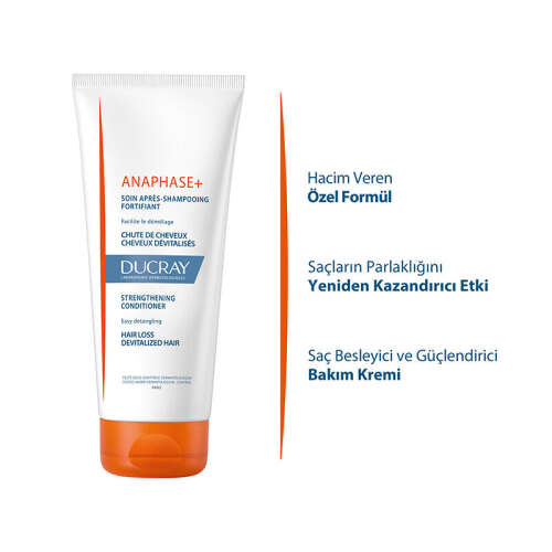Ducray Anaphase Besleyici Saç Bakım Kremi 200 ml - 3