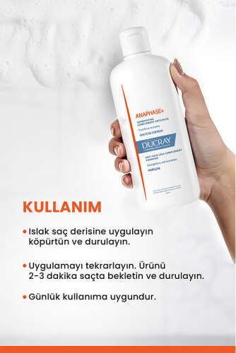 Ducray Anaphase+ Saç Dökülmesi Karşıtı Şampuan 400 ml - 5