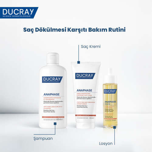 Ducray Anaphase Reactive Saç Dökülmesi Karşıtı Şampuan 400 ml - 3