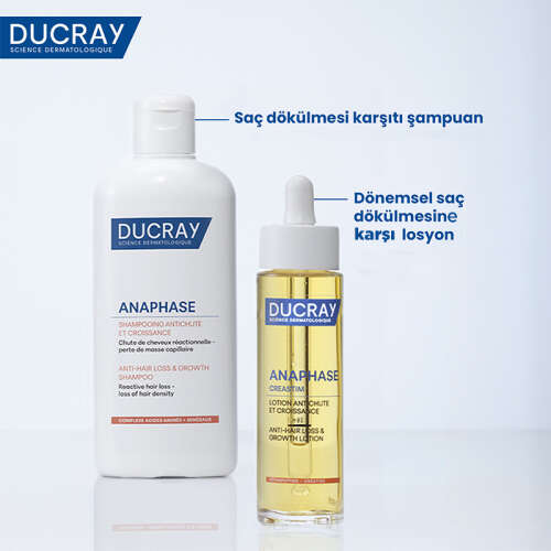 Ducray Anaphase Reactive Saç Dökülmesi Karşıtı Şampuan 400 ml - 3