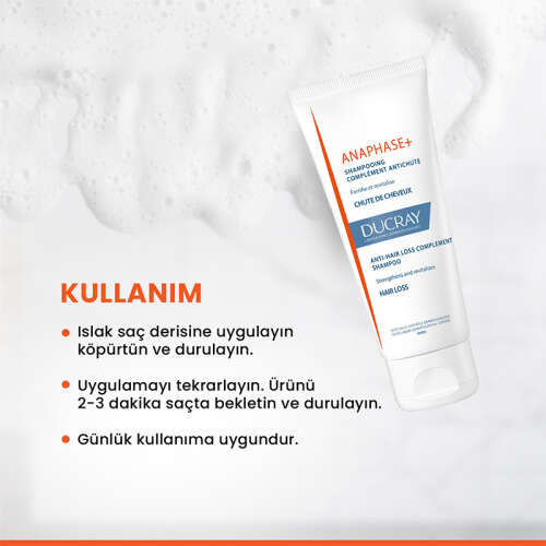 Ducray Anaphase+ Saç Dökülmesi Karşıtı Şampuan 100 ml - 4