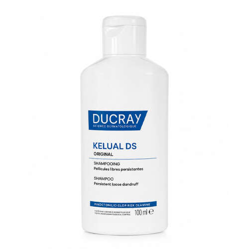Ducray Kelual DS İnatçı Kepek Karşıtı Şampuan Hassas Saç Derisi için 100 ml - Ducray