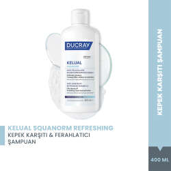 Ducray Kelual Squanorm Kepek Karşıtı ve Ferahlatıcı Şampuan 400 ml - 2