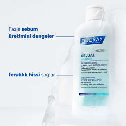 Ducray Kelual Squanorm Kepek Karşıtı ve Ferahlatıcı Şampuan 400 ml - 3