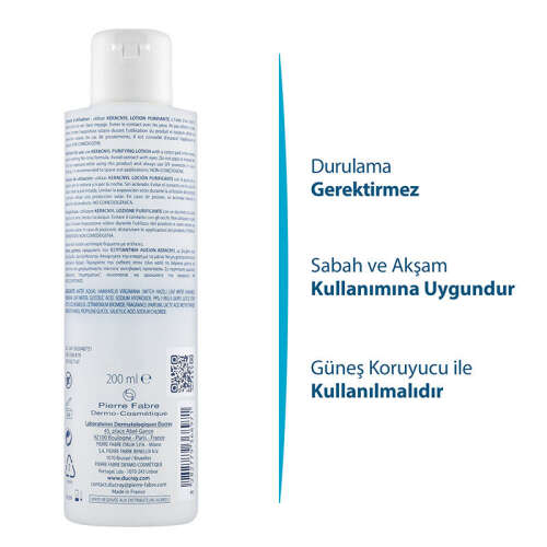 Ducray Keracnyl Arındırıcı Losyon 200 ml - 3