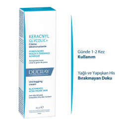 Ducray Keracnyl Glycolic+ Glikolik Asit İçeren Parlama Karşıtı Bakım Kremi 30 ml - 6