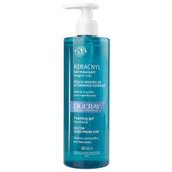 Ducray Keracnyl Yağlı ve Akneye Eğilimli Ciltler için Yüz Temizleme Jeli 400 ml - 2