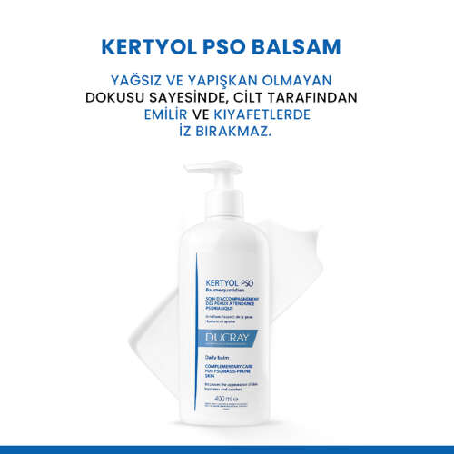 Ducray Kertyol PSO Günlük Nemlendirici Etkili Balsam 400 ml - 3