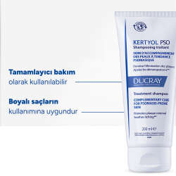 Ducray Kertyol Pso Kepek Karşıtı Bakım Şampuanı 200 ml - 1