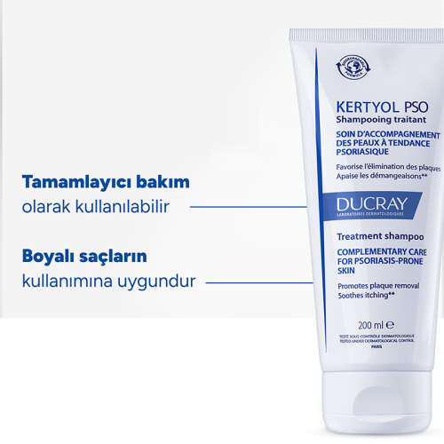 Ducray Kertyol Pso Kepek Karşıtı Bakım Şampuanı 200 ml - Ducray