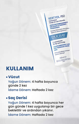 Ducray Kertyol PSO Konsantre Krem Hassas Cilt İçin 100 ml - 4