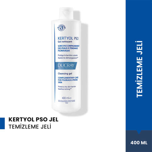 Ducray Kertyol PSO Nemlendirici Temizleme Jeli Hassas Ciltler İçin 400 ml - Ducray
