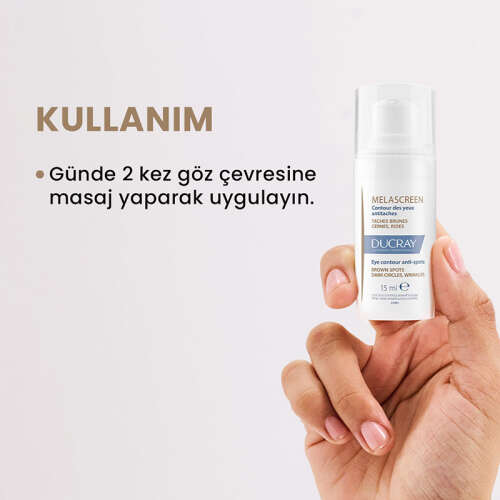 Ducray Melascreen Leke Karşıtı Göz Çevresi Bakım Kremi 15 ml - 4