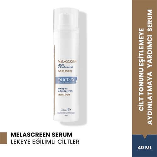 Ducray Melascreen Cilt Tonunu Eşitleyici ve Aydınlatıcı Etkili Serum 40 ml - Ducray