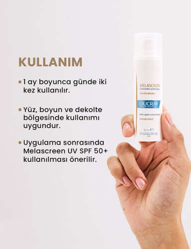 Ducray Melascreen Koyu Leke Karşıtı Konsantre Bakım Kremi 30 ml - 2