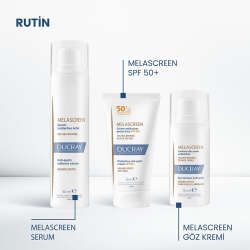 Ducray Melascreen UV Cream SPF 50+ Kuru Ciltler için Leke Karşıtı Güneş Kremi 50 ml - 4