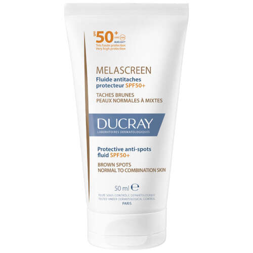 Ducray Melascreen UV Fluid SPF 50+ Leke Karşıtı Normal ve Karma Ciltler için Güneş Kremi 50 ml - 1