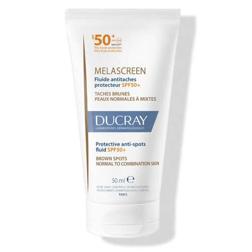 Ducray Melascreen UV Fluid SPF 50+ Normal ve Karma Ciltler Leke Karşıtı Güneş Kremi 50 ml - Ducray