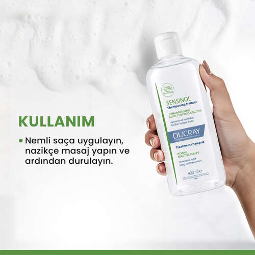 Ducray Sensinol Şampuan 400 ml - 6