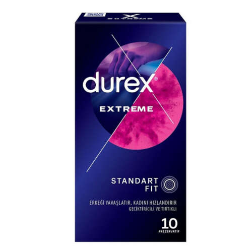 Durex Extreme 10 Adet Prezervatif - Durex