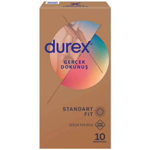 Durex Gerçek Dokunuş 10lu Prezervatif - Durex