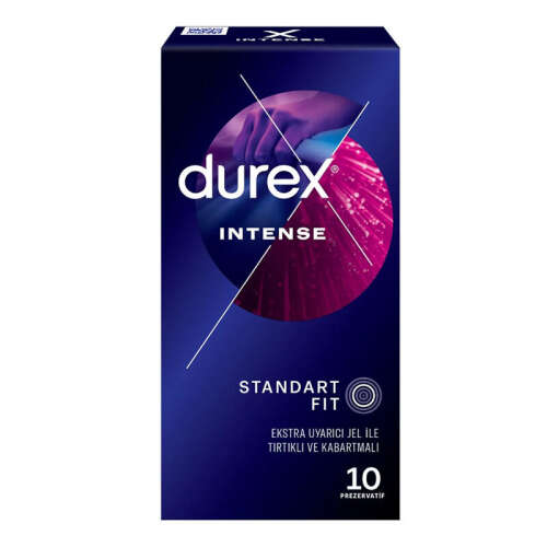 Durex Intense Prezervatif 10 Adet - Durex