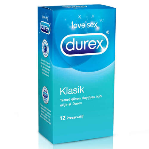 Durex Klasik Prezervatif 12 Adet - Durex