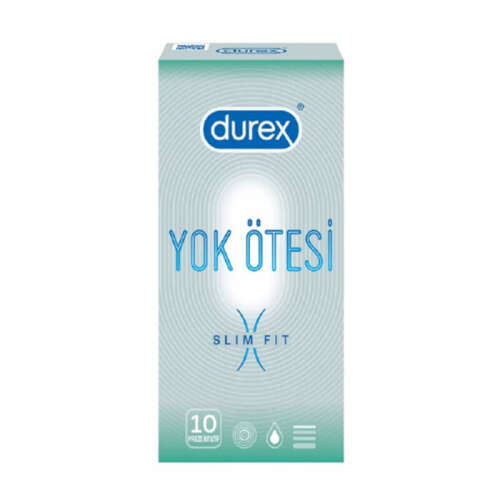 Durex Yok Ötesi Slim Fit Prezervatif 10 Adet - Durex