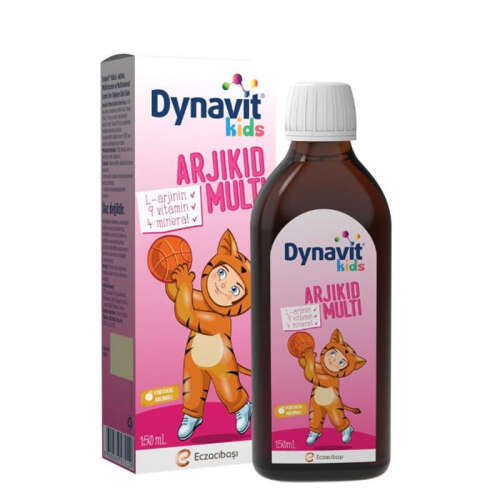 Dynavit Kids Arjikid Multi Portakal İçerikli Takviye Edici Gıda 150 ml - Dynavit