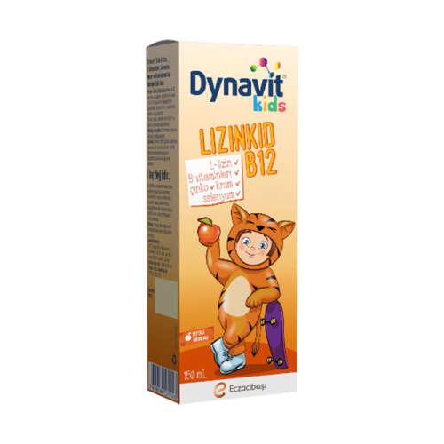 Dynavit Kids Lizinkid B12 Takviye Edici Gıda 150 ml - Dynavit
