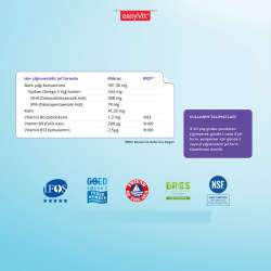 Easy Fish Oil Q Kids Çiğnenebilir 30 Tablet - 5