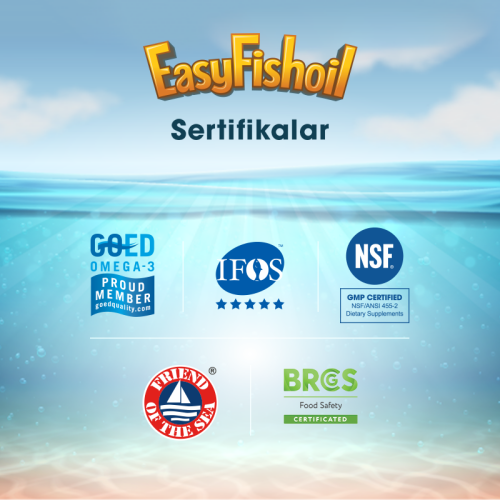 Easy Fish Oil Grow 30 Adet Çiğnenebilir Jel Form - 5