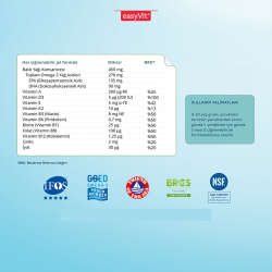Easy Fish Oil Grow 30 Adet Çiğnenebilir Jel Form - 5
