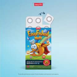 Easy Fish Oil Multi + Omega 3 Çiğnenebilir Tablet 30 Adet - 3
